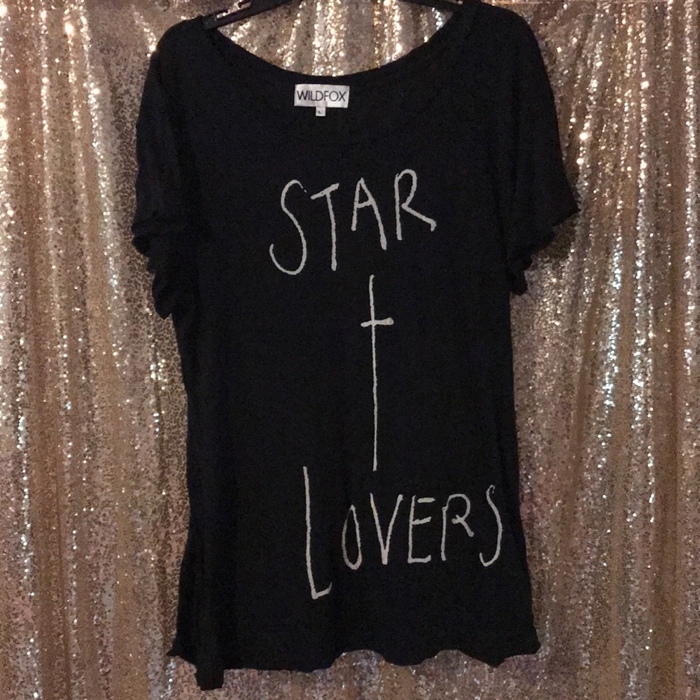 Wildfox Romeo + Juliet Star Crossd Lovers Tee L